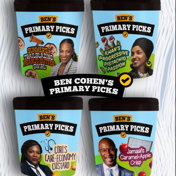 Ben Cohen (Ben & Jerry’s) Endorsements